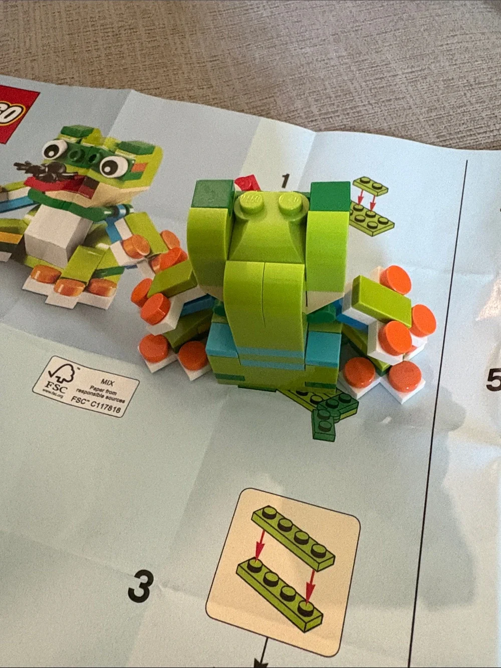 Lego 40214 Frog Minibuild